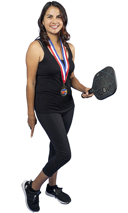 Crovetti Orthopaedics and Sports Medicine: Table Tennis Champion Anica Testimonial Picture